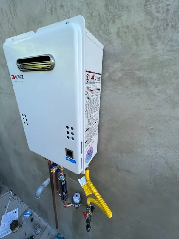 Tankless water heater installation for Gulf Gate homes